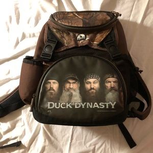 Duck dynasty backpack lunchbox/cooler